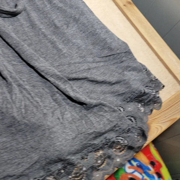 Source Unknown Charcoal Maternity Robe - Picture 10 of 10